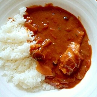 手羽元で！チキントマトカレー☆☆☆